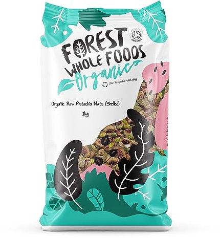 Forest Whole Foods - Organic Raw Shelled Pistachio Nuts (1kg)