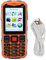 Rugged Phone, 2.8in 2G Senior Cell Phone, Waterproof Outdoor Phone, 4800mAh Battery Unlocked 2G Mobile Phone for Seniors Dual SIM Loudspeakers with Flashlight Radio (Orange)