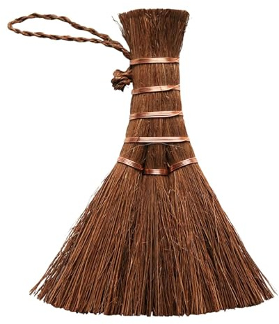 Palm Hand Broom - Spazzatrice portatile della paglia naturale, strumento