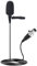 JTLAU Microfono lavalier a condensatore cardioide, compatibile con sistemi wireless AKG/Samson, ideale per lezioni, attori, teatro, podcast