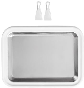 siduytin DIY-glassmaskin, yoghurtstekmaskin, en trevlig upplevelse för sommardesserter. Glassrullpannan är väldigt enkel att använda och även barn kan enkelt använda den, Vit, 22.5x17.5 cm