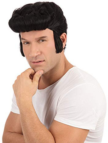 Bristol Novelty Peluca con tupé, multicolor (BW686)