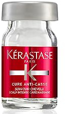 Kérastase Intensivkur für jedes Haar, Für mehr Haarwachstum und Kräftigung der Haare, Cure Anti-Chute X10 Haarkur, Spécifique, 10 x 6 ml
