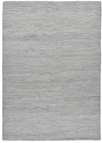 Theko Original Berber Teppich aus 100% nachhaltiger Schurwolle; handgeknüpft, weich und robust aus Marokko | 70 x 140 cm; Farbe: Sand | Florrfäden: ca. 102400 markenteppiche - Taza Royal