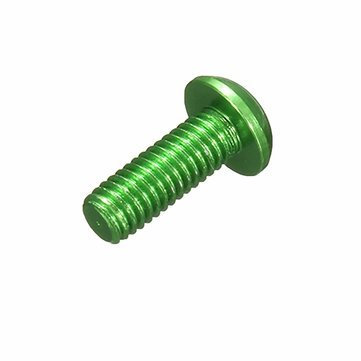 TuToy M3Ah5 10Pz M3X 6Mm Viti A Esagono Incassato Viti A Testa Bombata Lega Di Alluminio 7075 - Verde