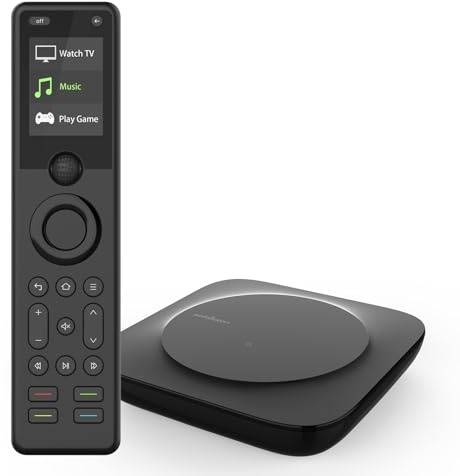 SofaBaton X1S Universal Remote with Hub and App, All in One Smart Universal Remote Control with Customize Activities, Control Up to 60 IR/Bluetooth/WiFi Devices