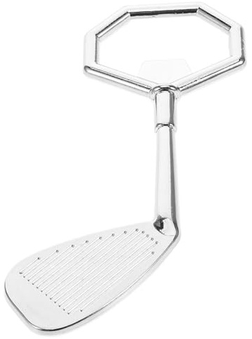 Amosfun Abrebotellas Abridor De Botellas Divertido Recogedor De Tapas De Botellas Levantador De Tapas De Botellas Abridor De Botellas De Abridor De Tarros Aleación De Zinc Silver