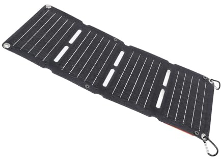 Fafeicy Bärbar Solpanelladdare 40W Monokristallin Kisel Solpanel för Laster När Som Helst och Var Som Helst