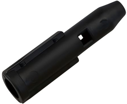 Adaptador Pomo Cambio, Pomo Palanca de Cambios Compatible con Peugeot 106 107 206 207 307 308 3008 406 508 5008 807 Partner y Citroën C1 C2 C3 C4 C5 DS4 Saxo Xantia Berlingo, Repuesto Plástico, Negro