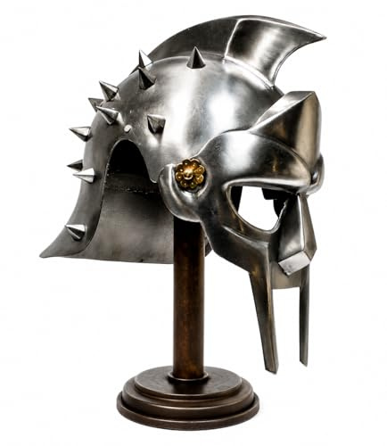 Nautical Replica Hub Gladiator Maximus hjälm (med liner) larp/rollspel/fancy-dress/teater