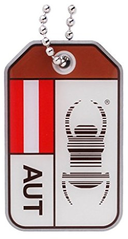 Geocaching Travel Bug® Origins- Austria Österreich Deutschland Coin TB