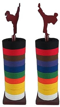 Playwell Martial Arts Taekwondo Präsentationsständer, rund, Unisex, für Mädchen oder Jungen