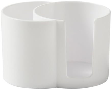 Scatola Portaoggetti In Cotone - Comodo Bastoncino Di Cotone In Vetro | Contenitore Porta Filo Interdentale Facile Da Usare Dispenser Per Dischetti Di Cotone Doppio Foro | Dispenser Per Dischetti Di