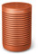 Bang & Olufsen Beosound Explore - Kabelloser tragbarer Bluetooth-Lautsprecher laut für draußen, zu Hause und unterwegs, 27 Stunden Akkulaufzeit, wasserdichter 360°-Lautsprecher - Bonfire Orange