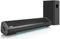 Saiyin TV Soundbar mit Subwoofer, 17-Zoll Soundbar für TV Geräte, 2.1ch Surround Sound System mit Einstellbarem Bass, Lautstärkeanzeige und Bluetooth/Optical/AUX Eingang für TV, PC, Projektor