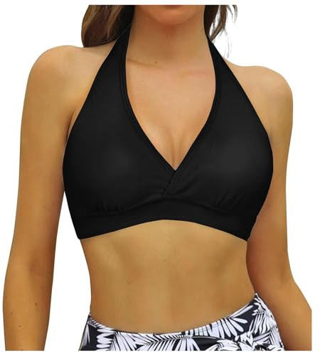 Haut de Maillot de Bain Femme Tops Soutien-Gorge de Bikini Vêtement Été