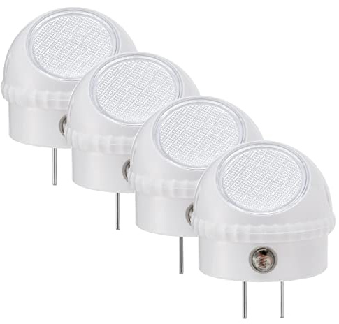 Maxxima MLN-10 LED Night Light with Dusk to Dawn Sensor (Pack of 4)