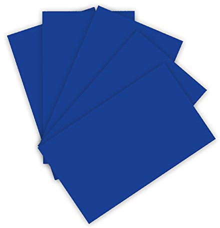 folia 6122/4/36 tonkartong 220 g/m², hantverkslåda i Ultramarin, DIN A4, 100 blad, som bas för många pysselarbeten