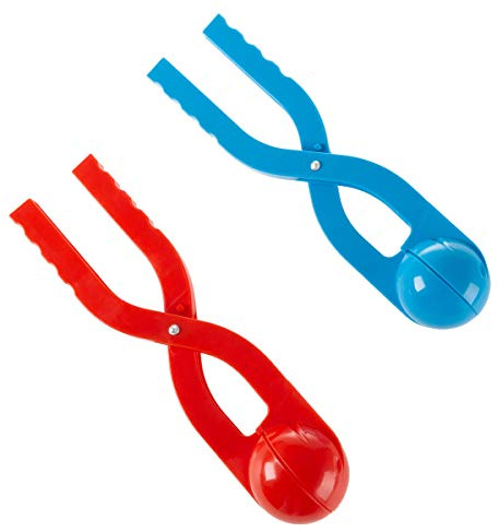 Hey Play Snowball Maker Tools, Red/Blue, Set of 2