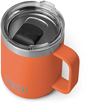 Yeti Rambler 10 oz Stackable Mug, Vacuum Insulated, Stainless Steel with MagSlider Lid, High Desert Clay