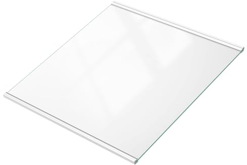 POOLKEY Upgraded DA97-20647A Refrigerator Glass Shelf Replacement Compatible with Samsung Fridge Upper Glass,Tempered Glass Shelf Parts RS27T5201SR/AA, RS27T5200SR/AA, RS27T5200SG/AA, RS27T5561SR/AA