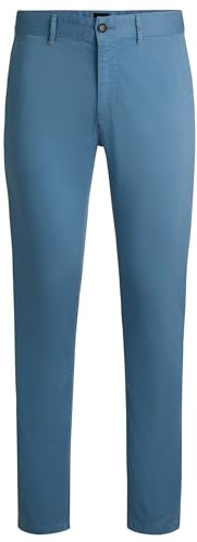 BOSS Chino_Slim 10242156 01, Pantalones_Planos Hombre, Open Blue462,