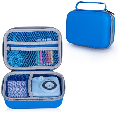 Riosin Kids Camera Instant Print Case,for TIATUA/ASTGMI/Himont-Blue