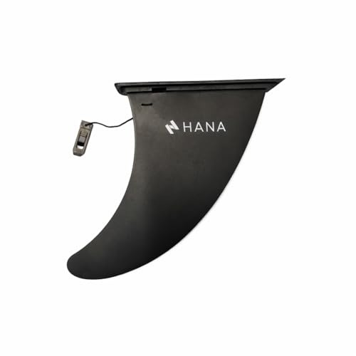 Aileron à Clavette HANA 9’’ | Dérive Amovible Slide-in pour Sup Legend et Kayak Cruiser | Système Fixation Rapide sans Outil | Nylon Renforcé Haute Résistance