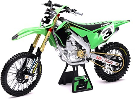 New Ray Motorcycle Kawasaki Race Team KX450 1:6 Eli TOMAC (49663)