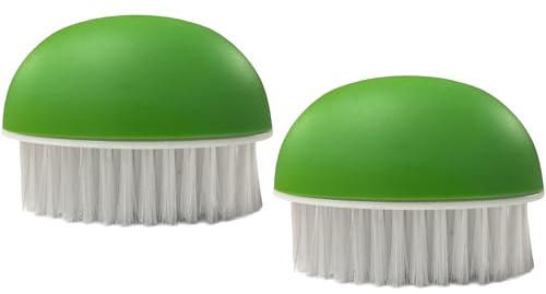 Set of 2 Black Duck Brand Vegetable Brushes! Tough Scrubber - Green - A Quality Everyday Essential!