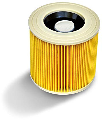 Invest Patronenfilter Ersatz für Kärcher A 2003, A 2004 A, 2024 pt, A 2054 Me, A 2101, A 2204, A 2204 AF, A 2206 X, A 2236 X, MV2, WD2, WD3, MV3, Filter für Trockenlauf, passend wie 6.414-552.0