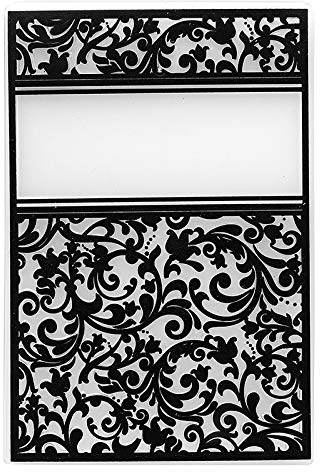 Ideen mit Herz Prägeschablone | Ornamentik 7 | 15,5 cm x 10,5 cm