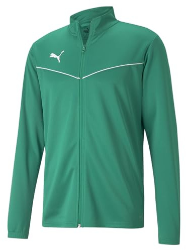 PUMA Homme Teamrise Training Poly Jacket Veste De Surv tement, Bleu (Peacoat-puma White), S EU