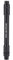 Outbit Adattatore per mozzo per perno passante per bicicletta Accessori per bicicletta a sgancio rapido da 12mm a 9mm per mozzo posteriore per mountain bike (Nero)