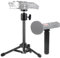 Tragbares Aufnahmegerät Stativ und Griff-Set, kompatibel mit Zoom H1essential, H4n Pro, H6, H1n, Q2n, H4essential, H6essential, H2n, H5 Handy Recorder und Tascam DR-40x, DR-05x, DR-07x Audio-Recorder