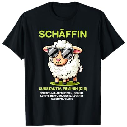 schäffin substantiv feminin T-Shirt