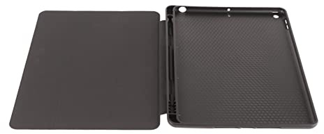 Acouto Tablettfodral Svart med Pennhållare Auto Sleep Kickstand för IOS Tablet 10,2 Tum
