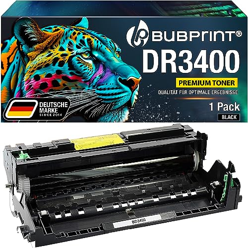 Bubprint Bildtrommel kompatibel als Ersatz für Brother DR-3400 für DCP-L5500DN HL-L5000D HL-L5100 HL-L5100DN HL-L5100DNT HL-L5100DNTT HL-L5200DW HL-L6400DW MFC-L5700DN MFC-L5750DW MFC-L6800DW