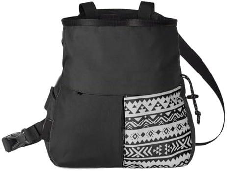 Sac à Magnésie d'escalade,Seau à Magnésie Grimpe | Poche Poudre Ouverture Large pour Bloc Tennis Haltérophilie Gymnastique Bowling