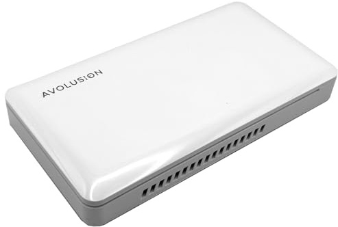 Avolusion M3 Series 2TB USB 3.0 Portable External Hard Drive - White (for Windows, Mac OS, Xbox, PS)