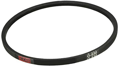 sourcing map O-530 Keilriemen 530mm Innenumfang Gummi Maschinengetriebe Antriebsriemen Zahnriemen Flachriemen Antriebskeilriemen für Energieübertragung Schwarz
