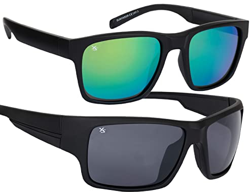 SHIMANO Yasei polarisiert Sonnenbrille schwarze Gläser SUNYASSM