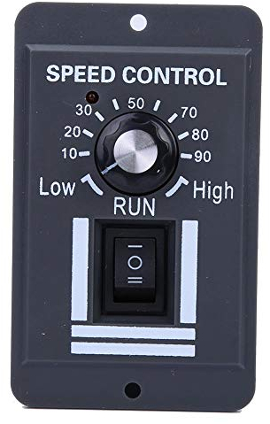 DC-Motordrehzahlregler Einstellbarer Motorreglerschalter Drehzahlregler 12V-60V 10A CW CCW PWM Bürstenmotor Einstellbarer Motorregler Elektromotor-Drehzahlregler