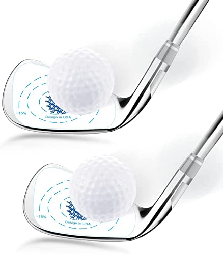 FINGER TEN Golf Impact Tape Set Eisen Golfschläger 250 Stück Etiketten, Target Tapes Aufkleber Abziehbare Golfschlägern Trainingshilfen Training Zubehör