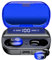 zivsivc Cuffie sportive Bluetooth, Auricolari Bluetooth 5.2 con Bassi Icmmersivi, Cuffie Wireless Mini Incorporato HD Mic, IP7 Impermeabili Cuffiette Bluetooth, 100H Cuffie Senza Fili con Display LED