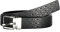 Calvin Klein herren Gürtel black smooth - tonal mono 110 cm