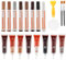 Laminat Reparaturset, 20 Stücke Möbel Reparaturse Reparatur, 8 Farben Holzspachtelmasse und Marker für Restaurierung von Holzmöbeln, Flecken, Kratzern, Böden, Tischen, Bettpfosten