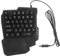 Happyyami Clavier Rétro-éclairé pour Jeu Informatique Clavier De Jeu pour Maison Dortoir Tactile Et Précis