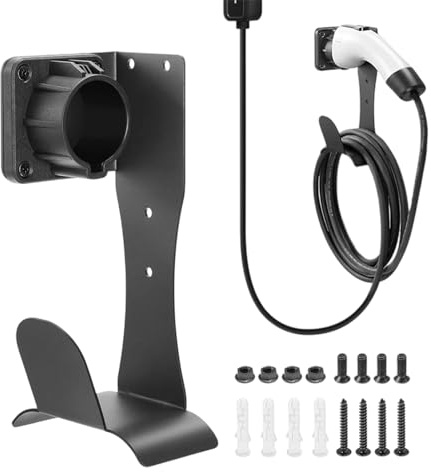Halterung für V-Ladegerät, Wandhalterung aus Edelstahl, Halterung für Ladegerät für Elektrofahrzeuge, für Camping, Alltag, Arbeit, Fahrer