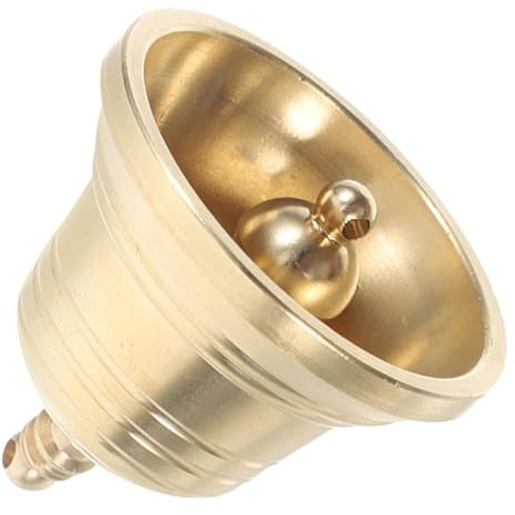HOOTNEE Rustikale Messingglöckchen Für Haustür Und Weihnachtsdekoration Kleine Klingel Zum Basteln Vintage Hängeornament Mit Klarem Klang Für Tisch Und Regal